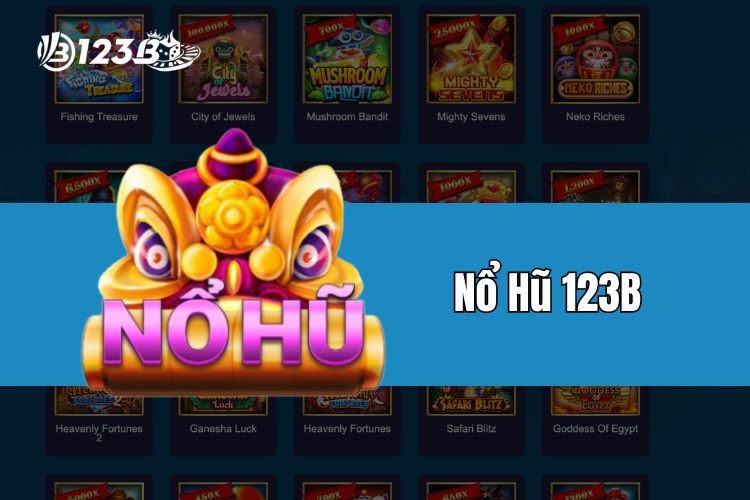 Giao diện chơi game Nổ hũ tại 58123b.com